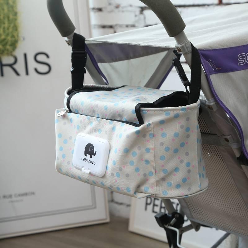 Stroller Baby Hanging Bag Large Capacity Stroller Accessories Child Storage