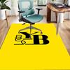 1pc Football Team Design Area Rug - Non-Slip, Soft & Cozy Floor Mat for Living Room, Bedroom, Office - Indoor/Outdoor Decorative Carpet