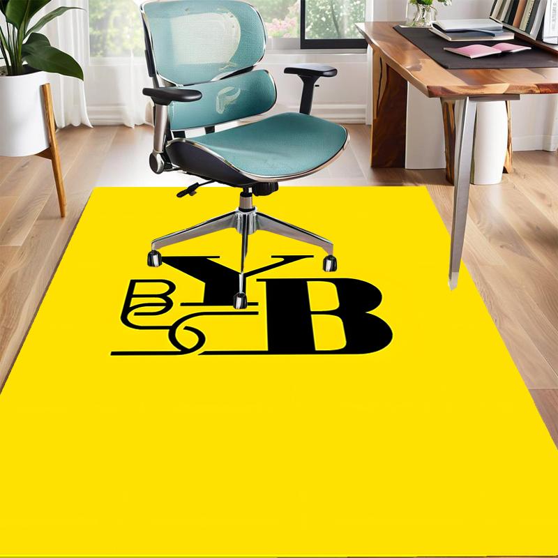 1pc Football Team Design Area Rug - Non-Slip, Soft & Cozy Floor Mat for Living Room, Bedroom, Office - Indoor/Outdoor Decorative Carpet