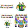 Blox Fruits Cartoon Theme Birthday Party Decorations Set Flags Balloons Cake Toppers