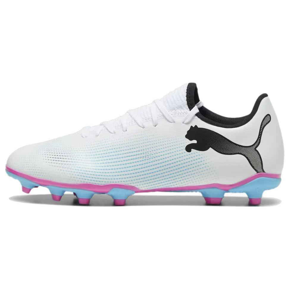PUMA Future 7 Play FG/AG White Black Pink Men s 107723-01 EU 42