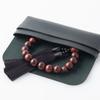 [Buddhist Altar. Te to Te Hand to Hand] Made in Japan, Solid Rosewood, 14mm Beads, Velvet Silk Tassel, Men's, Magnetic Prayer Beads Bag Included, Budd