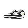 Jordan Air Jordan 1 Cloudy Soda Abrasion Resistant Low Top Vintage Basketball Shoes Unisex Black White 553558-165(Team282-)