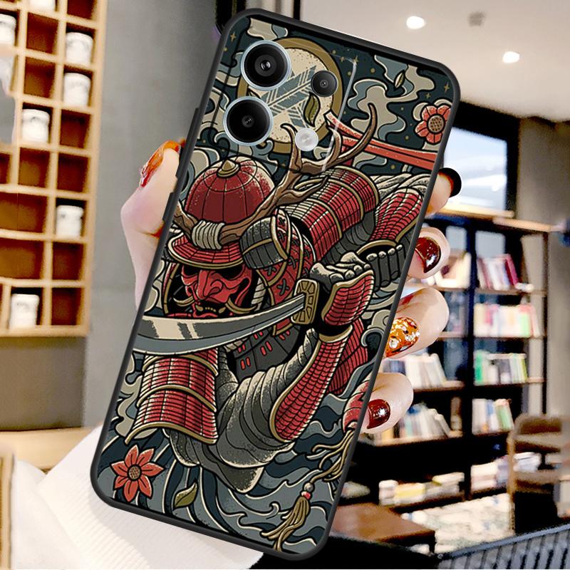 

Аниме Японский Самурай Для Xiaomi Redmi Note 14 Pro 12 11 9 10 13 15 Pro Plus Чехол Для Redmi 15 10C 12C 13C 14C 15C Redmi 15C 4G