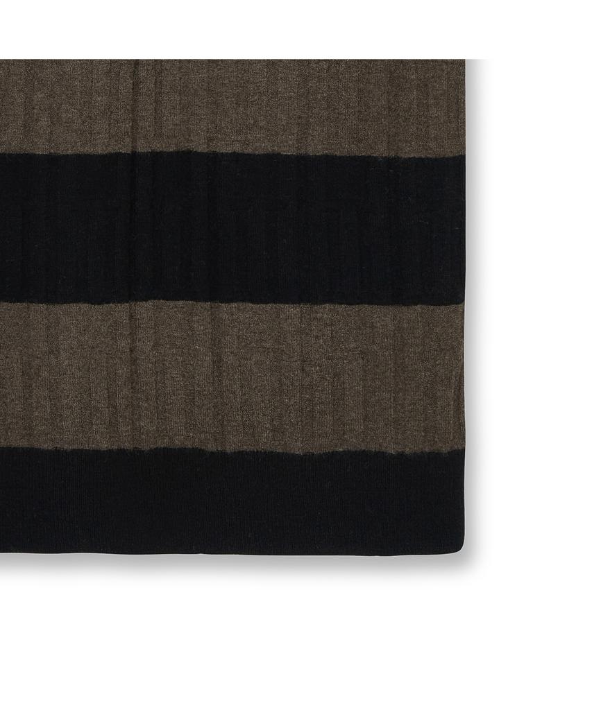 Iolo Women'S Striped Ivory Dress_Brown