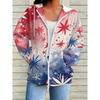 Jesienny i zimowy damski sweter rozpinany z zamkiem 3D, ciepły, casualowy, modny, streetwear