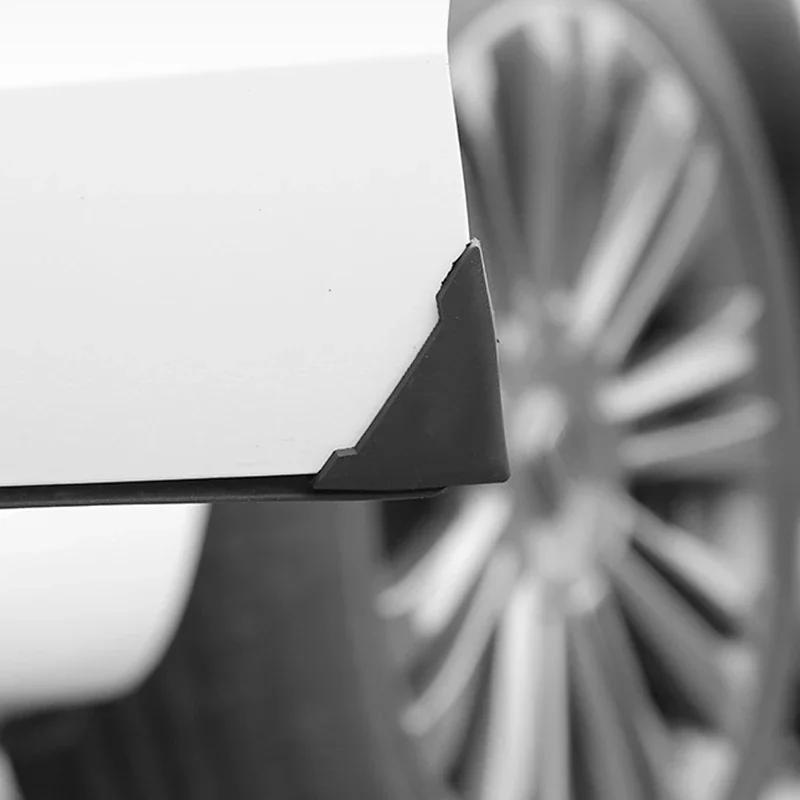 2pcs Car Door Corner Protective Cover Anti-collision Anti-Scratch Silicone Protection Covers Car Door Corner Guard Accessories