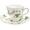 Wedgwood Wild Strawberry Teacup Saucer by Lee & [Used]