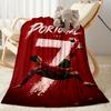 Ronaldo's Crz Football Legends Blanket Ultra-Soft Great for Sofa Livingroom Seaside Four Seasons Universal Modern Gift for Travel Home Birthdays