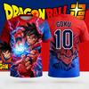 2026 Summer Dragon Ball Son Goku Kamehameha 3D Print T-Shirt Quick Dry Sweat-Absorbent Plus