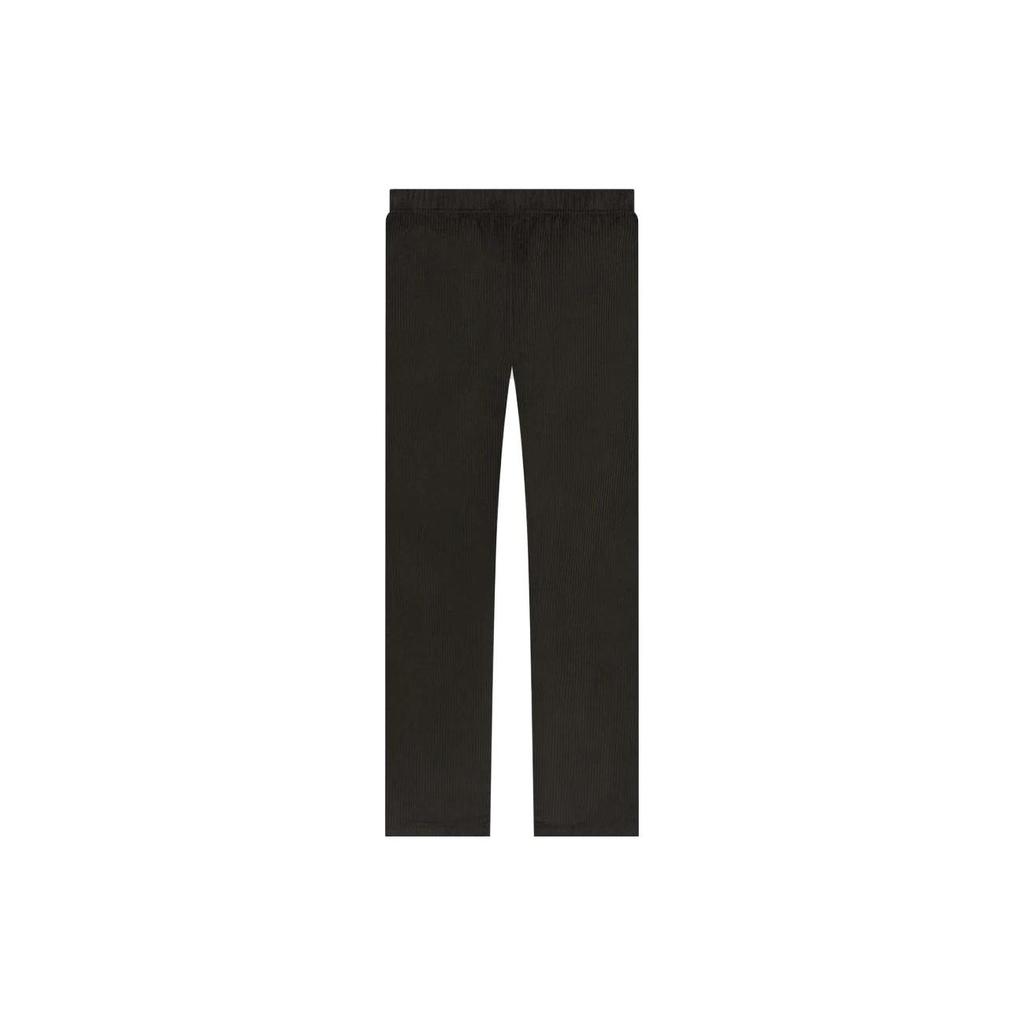 Fear Of God Essentials SS23 Relaxed Corduroy Trouser Off Black Women Trousers FOG-SS23-091