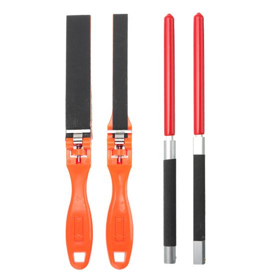 Practical Sandpaper Holder Flat/Square/Semicircle Rust Removal Polishing Tools Durable Sandpaper Roll Rod Jewelry