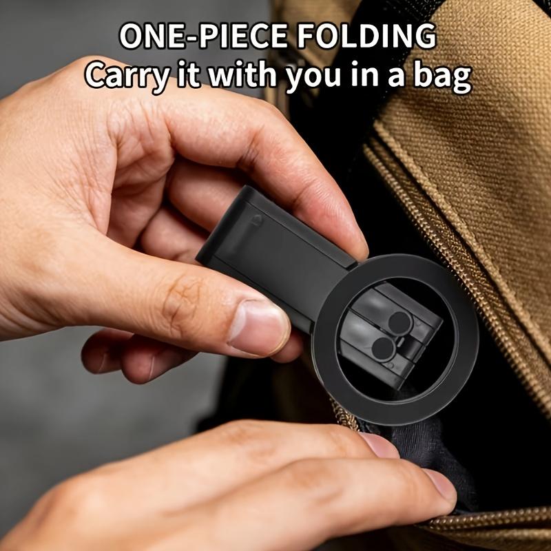 Pocket-friendly Magnetic Phone Holder, Multi-functional Photography Tool, Universal Magnetic Tripod for Desktop Support