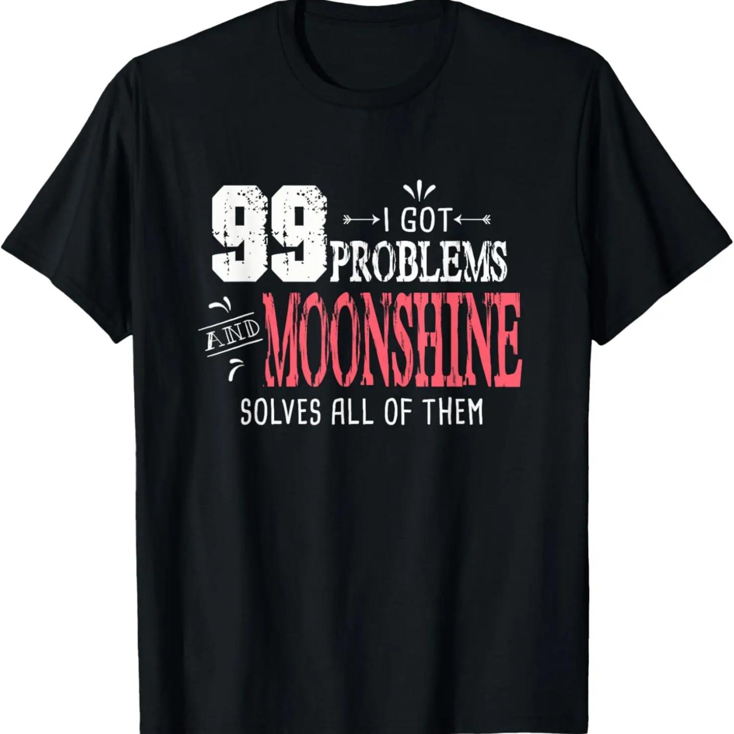 

Funny Moonshine Drinking Quote T-Shirt XXXXXL чёрный