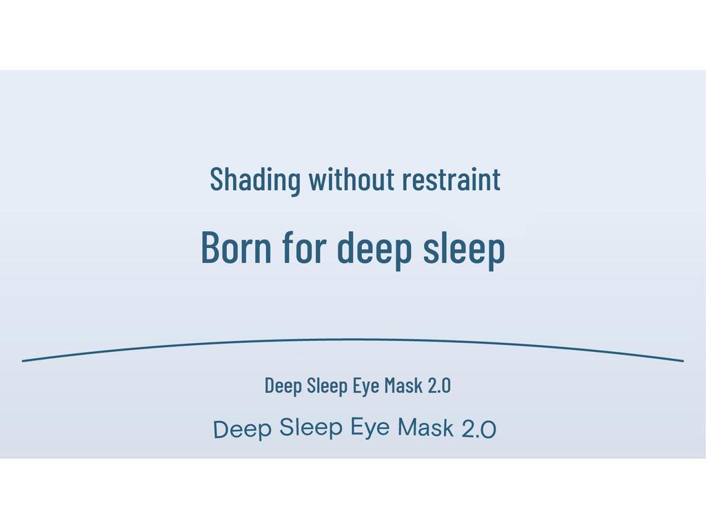 Planet Deep Sleep 2.0 Augenmaske: Lichtundurchlässig, Maschinenwaschbar, Milbenschutz, Antibakteriell, Atmungsaktiver und bequemer als Seide.