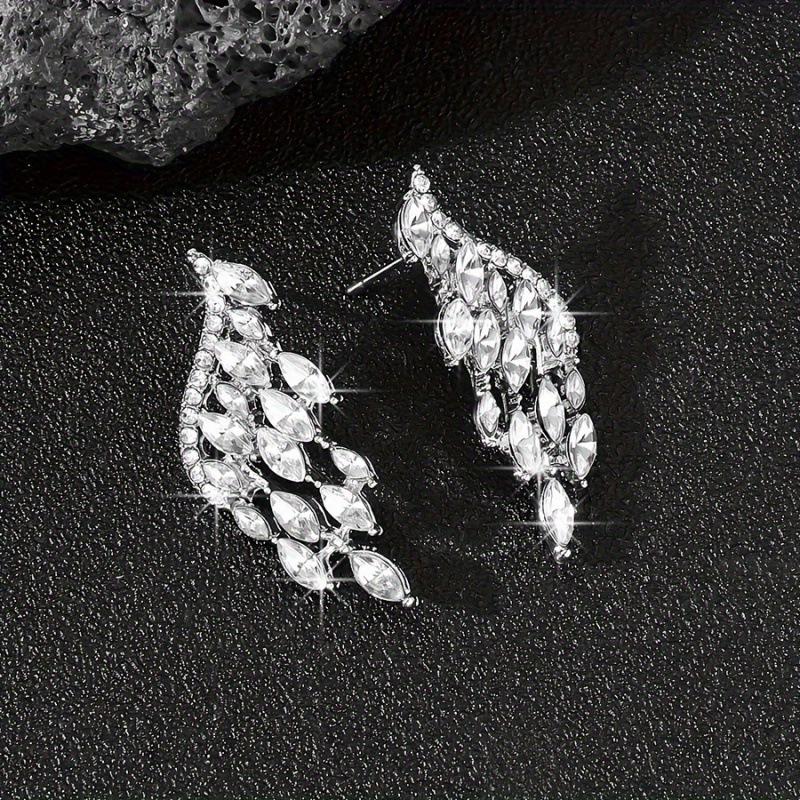 Korean Style Angel Wing Stud Earrings: Elegant and Versatile Design for Women