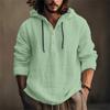 Pánská letní nová košile s dlouhým rukávem s volným potiskem Cardigan Beach Shirt