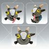 Goat Simulator Plush Toy Gray Goat Tongue Out Stuffed Doll Soft Game Peripheral Backpack Kids Birthday Holiday Gift