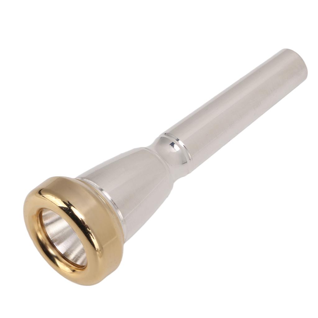 Trumpet Mouthpiece Set Polished Metal Trumpets Part 3C 3B 2C 2B Musical Instrument Accessories for Playing