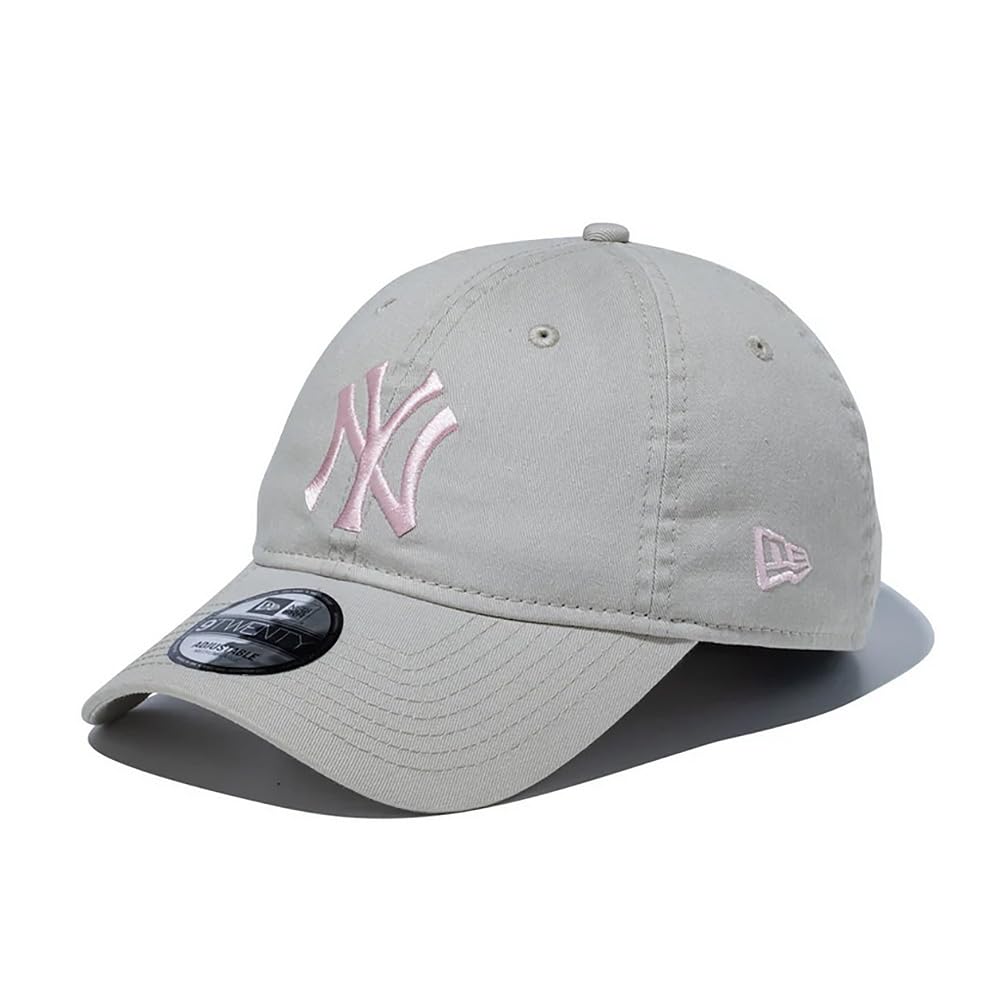 

New Era 9TWENTY Low NY Size 920 Washed Neyyan STN 25J Cap, MLB, Stone/Pink, M/L, PPNK,