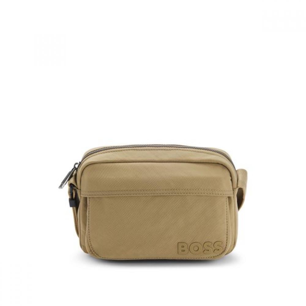 

Boss Flap Open Logo Crossbody Bag Dark Beige 50558132252 ONESI