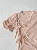 Summer Mesh Lace Romper with Snap Crotch for Girls