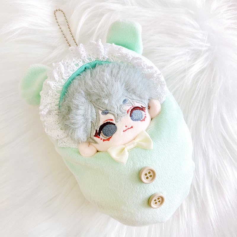 Fluffy Kigurumi Keychain Plush Otaku [For 10cm] Mint, Clothes, Activity, [Product]