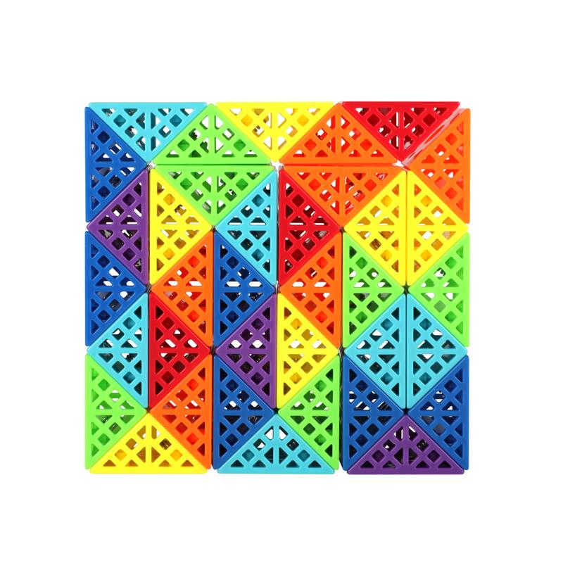 SENGSO Hollow Magic Ruler 24/36/48/60/72 Segments Blocks Magic Snake Cube Fidget Toy for Kids a Fun and Entertaining Puzzle Cube