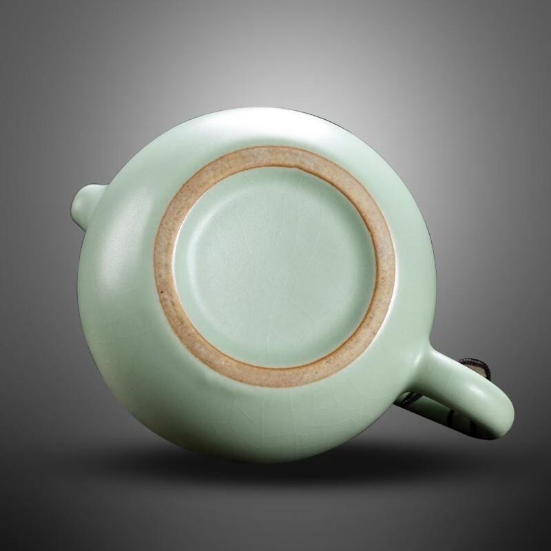 Chinese Crackle Glaze Ceramic Teapot