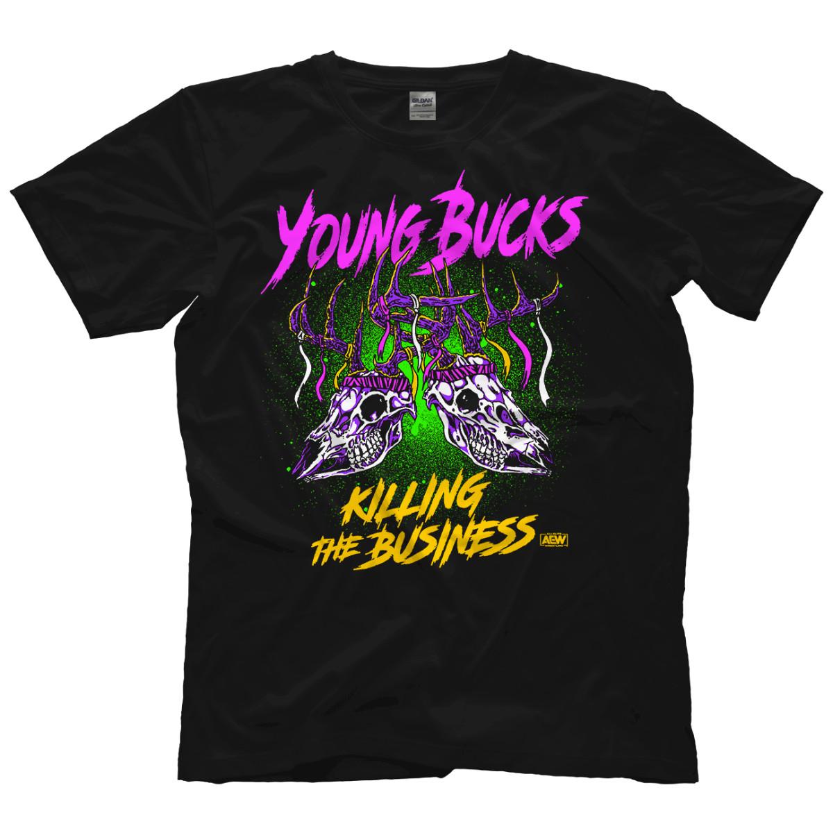 Young Bucks - Killing The Business 2.0 AEW Official T-Shirt S разноцветный