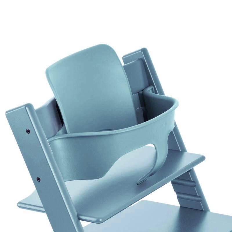Compatible Children's Solid Wood High Chair Tray & Guard Rail for STOKKE Tripp Trapp, Eco-Friendly, Matches Original Design