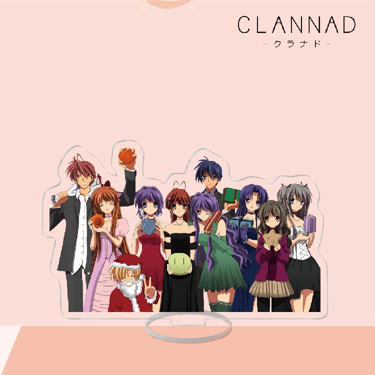 Anime Peripheral Acrylic Standing Sign Tuanzi Big Family Clannad Ancient River Zhu Ornaments