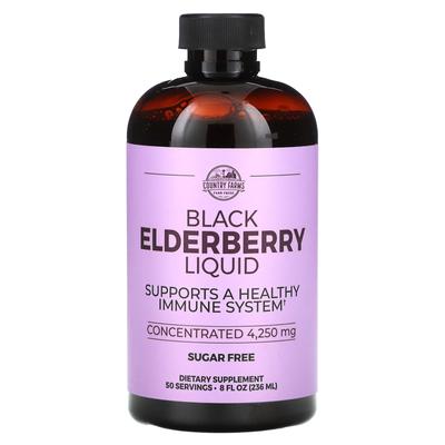 Black Elderberry Liquid, 236Ml(8Fl Oz)