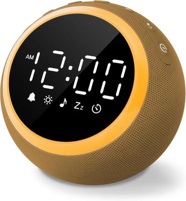 White Noise Machine for Babies: 25 Soothing Sounds, Alarm Clock, Digital Clock, Night Light, Alarm & Snooze Function, 16 Volume Levels, Stepless