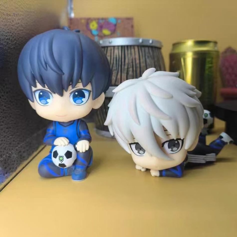Blue Lock Anime Figure Isagi Yoichi Chigiri Hyoma Bachira Meguru Nagi Seishiro Action Figures Collection Model Figurine Doll Toy