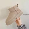 2024 New Classic Thickened Fluff Women's Snow Boots Comfortable Warm Ankle Boots Women Winter Ladies Shoes Chunky Botas Mujer