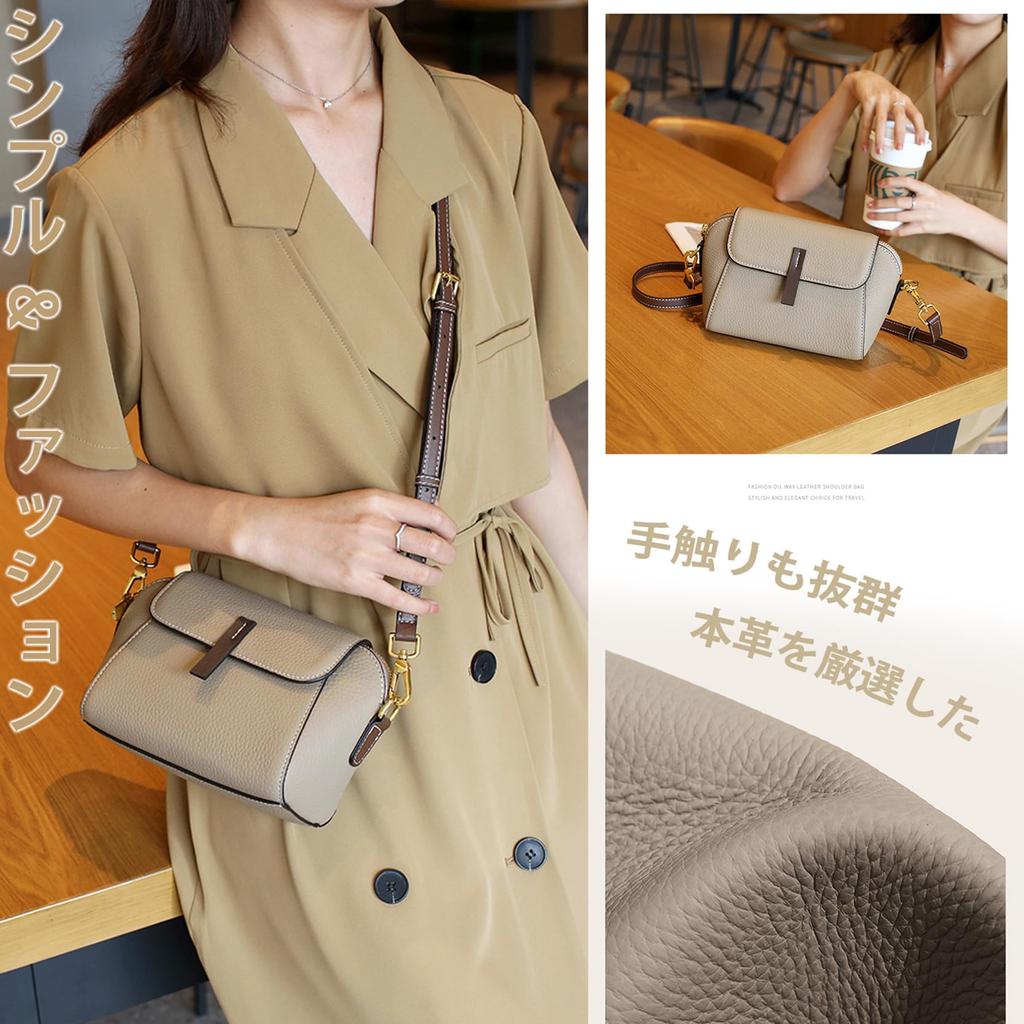 Shoulder Bag for Smartphone Shoulder Genuine Wallet Shoulder Smartphone Gift for Women [Bearneko] Women, Bag, Leather, Crossbody, Lightweight, Bag,