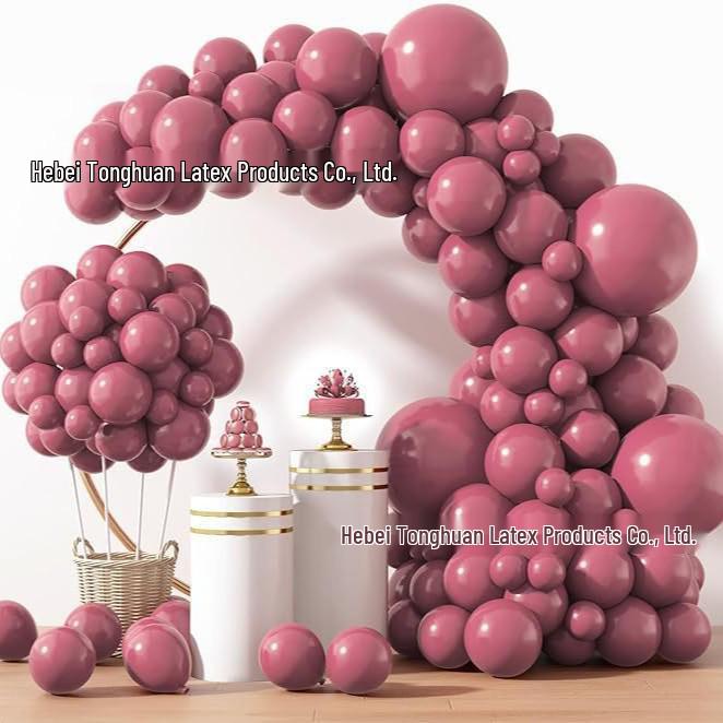 Conjunto de Balões Macarons Matte e Metálicos para Decorações de Festa de Aniversário Multicena