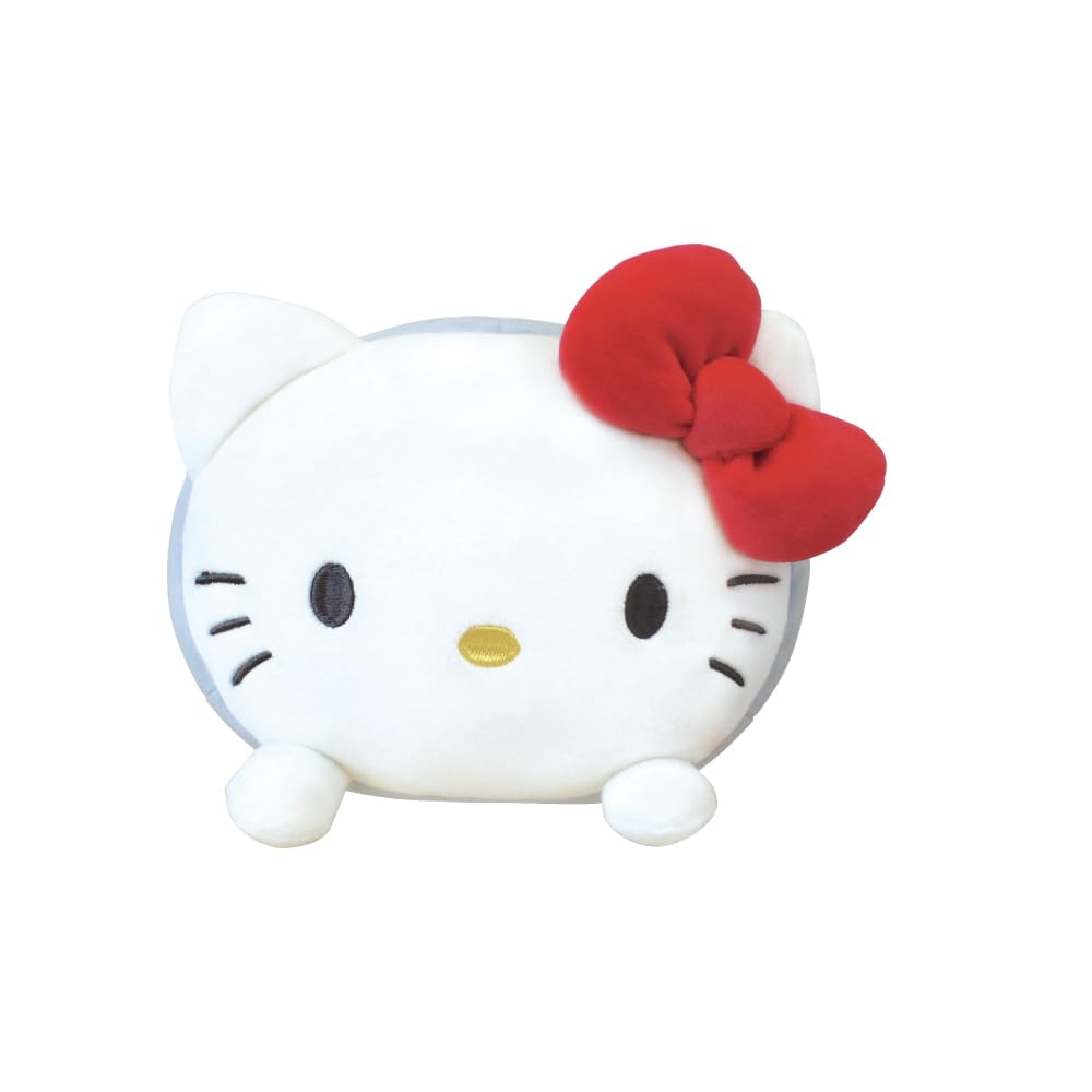 Tees Factory Sanrio Characters Neck Hello H150 x W165 x D310mm H300 x W320 x D100mm 2-Way Pillow, Kitty, (Cushion), (Pillow), SR-5529214KT