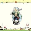 Standing Sign for OPCG OP Buggy Sabo Boa Hancock Smoker Self Made Cartoon Anime Game Desktop Decoration Toy Fans Gift 15cm