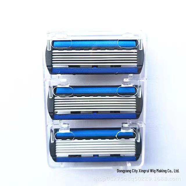 Cross-Border 6-Layer Disposable Stainless Steel Razor Blade Hair Removal Knife