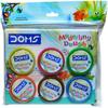 Doms Knete 6 Farben(150 g) | Sicher & Ungiftig | Für DIY Kunst & Handwerk | Aktivität Für Kinder | 6 Farbtöne Mit 4 Schattierungen
