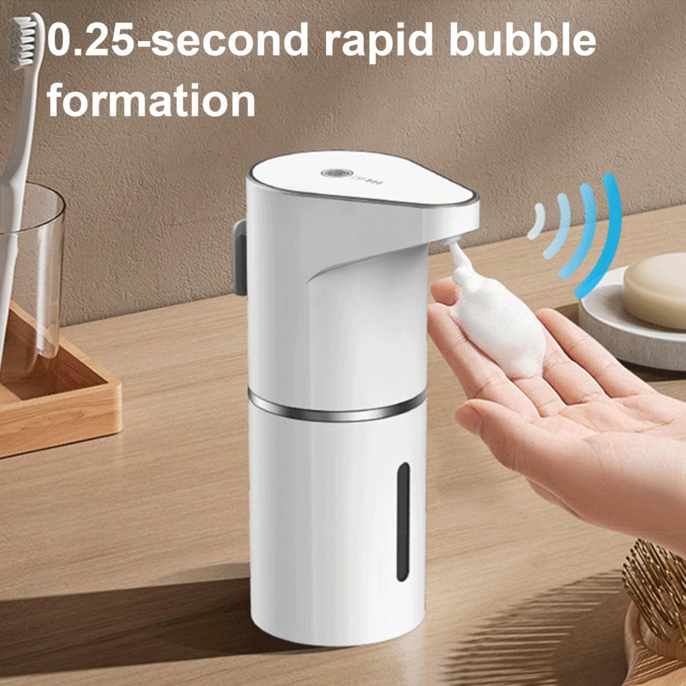 Rgb Light Touchless Soap Dispenser Sensor Soap Pump Touchless Rgb Light Soap Dispenser with Induction 3-stage Foam for Automatic