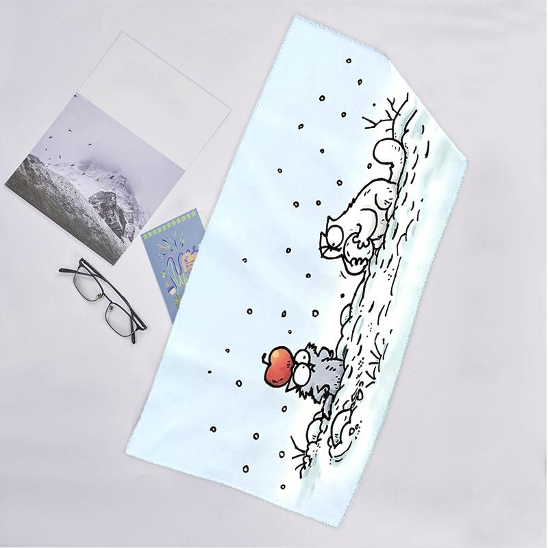 Simon'S Cat Fashion Beach Towel: Ideal for Summer Adventures Soft, absorbent and quick drying suitable for swimming and bathing