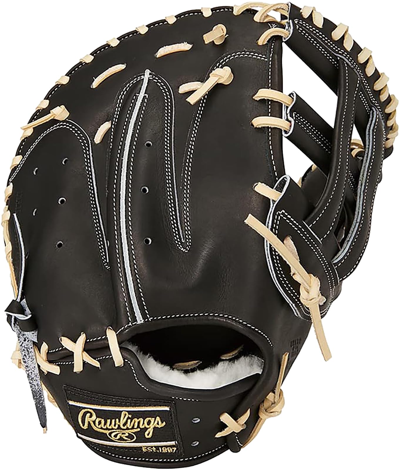 

Rawlings baseball adult HOH BREAK THE MOLD size glove, size, hardball, [First baseman s mitt], 12, GH2FHB3LES, black. (Left-handed throw) чёрный