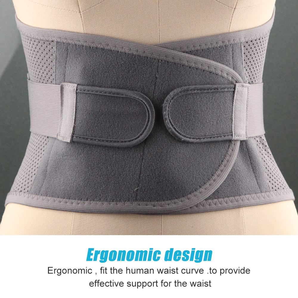 3D Lumbar Support Belt Back Brace With Pad For Heavy Lifting Herniated Disc Sciatica Pain Relief Posture Corrector