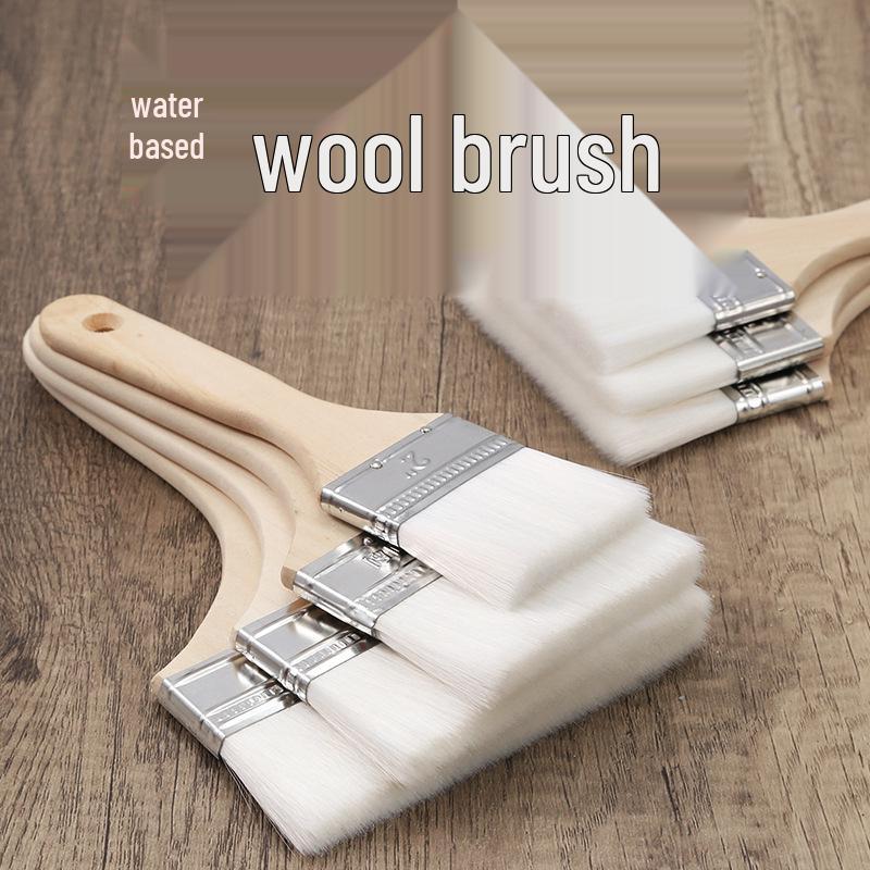 Soft Bristle Water-Based Brush for Wool, Latex Paint & Dust Removal