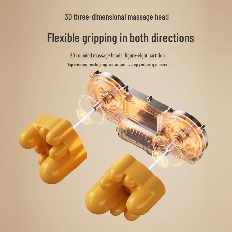 AUX Power Kneading Back Massage Cushion