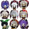 New The Freak Circus Plush Jester Pierrothe Harlequin Freaks Pierrot Plush Doll Toy Anime Game Peripherals Plushie Pendant Gift