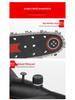 High-Power Portable Electric Chainsaw for Home Woodworking